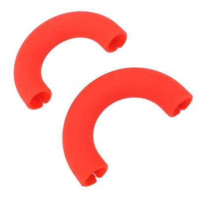 2pcs Tow Hook Covers Silicone Superior Elasticity Protective Hitch Covers Replacement for Bronco 2021 2024 Red