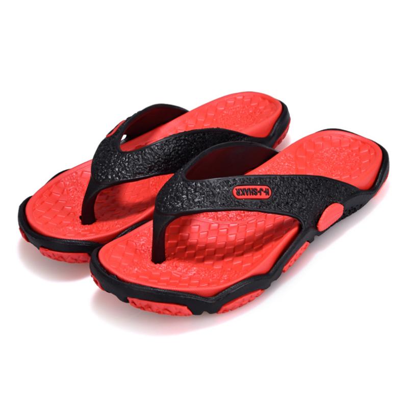 Fashion Men's Slippers Summer Outdoor Beach Flip Flops Mens High Quality Flat Non-slip Slides Men Casual Sandals Zapatillas De Hombre
