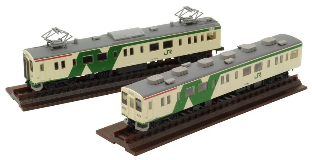 Tomytec Diorama Collection Railway Collection JR 107 Series 0 Nikko Line Old Paint 2 Car Set Diorama Supplies