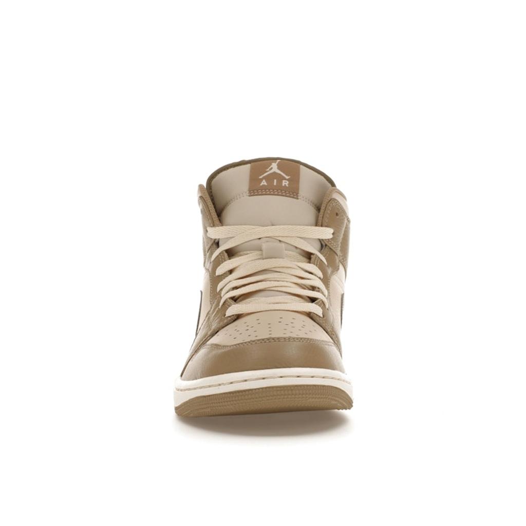 Air Jordan 1 Mid Legend Brown Men Sneakers Legend-Light-Brown Khaki Phantom HF4830-203