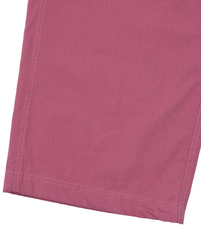 Syupeodeulai W Wide Cotton Cargo Pants Deep Pink
