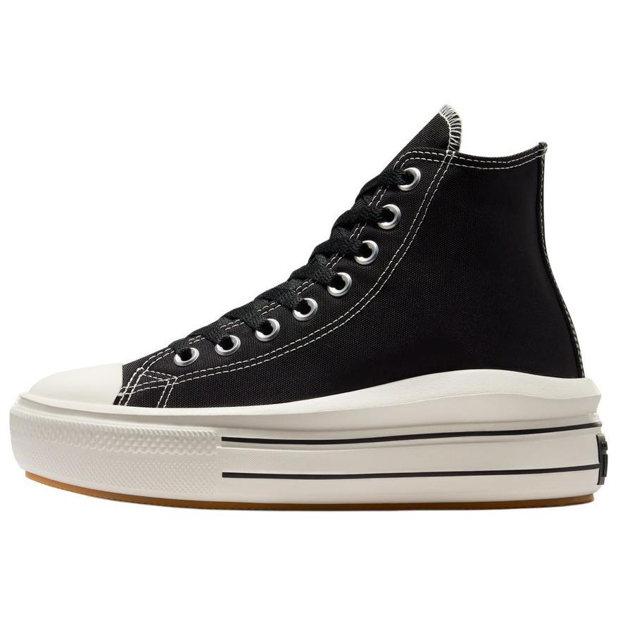 

Новые женские кеды Converse Chuck Taylor All Star Move Platform High Black Egret Женские A12585C 35