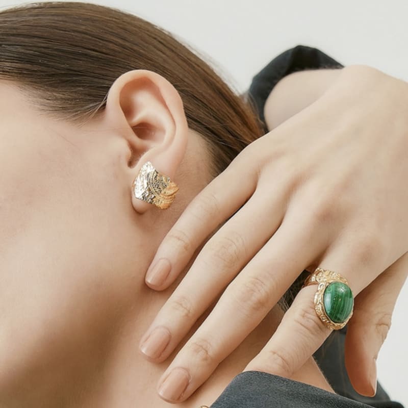 a.neujac My Memento Earring Gold