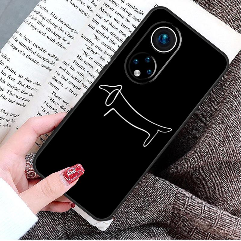 Sausage Dog Dachshund Quotes Case For Honor Magic 8 Pro 5 6 7 Lite Honor 400 200 50 70 90 X9d X9c X9b X9a X8b Win RT Cover