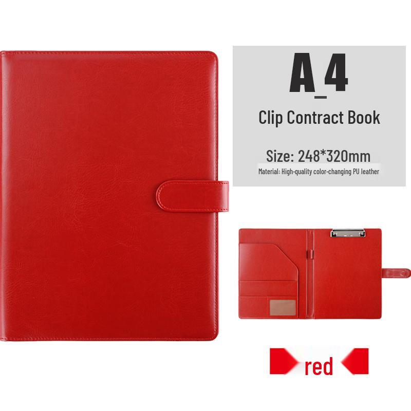 A4/A5 Multi-Functional Leather Clipboard & Signing Folder