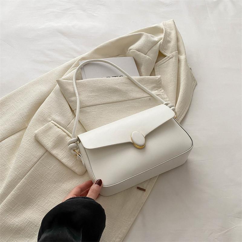 Stylish Korean Small Shoulder Bag For Women 2024 Trendy Chic Casual Crossbody