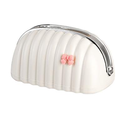 Tissue Box Cover Decorative Shell Bag Shape Desktop Napkin Dispenser for Dormitory Living Room