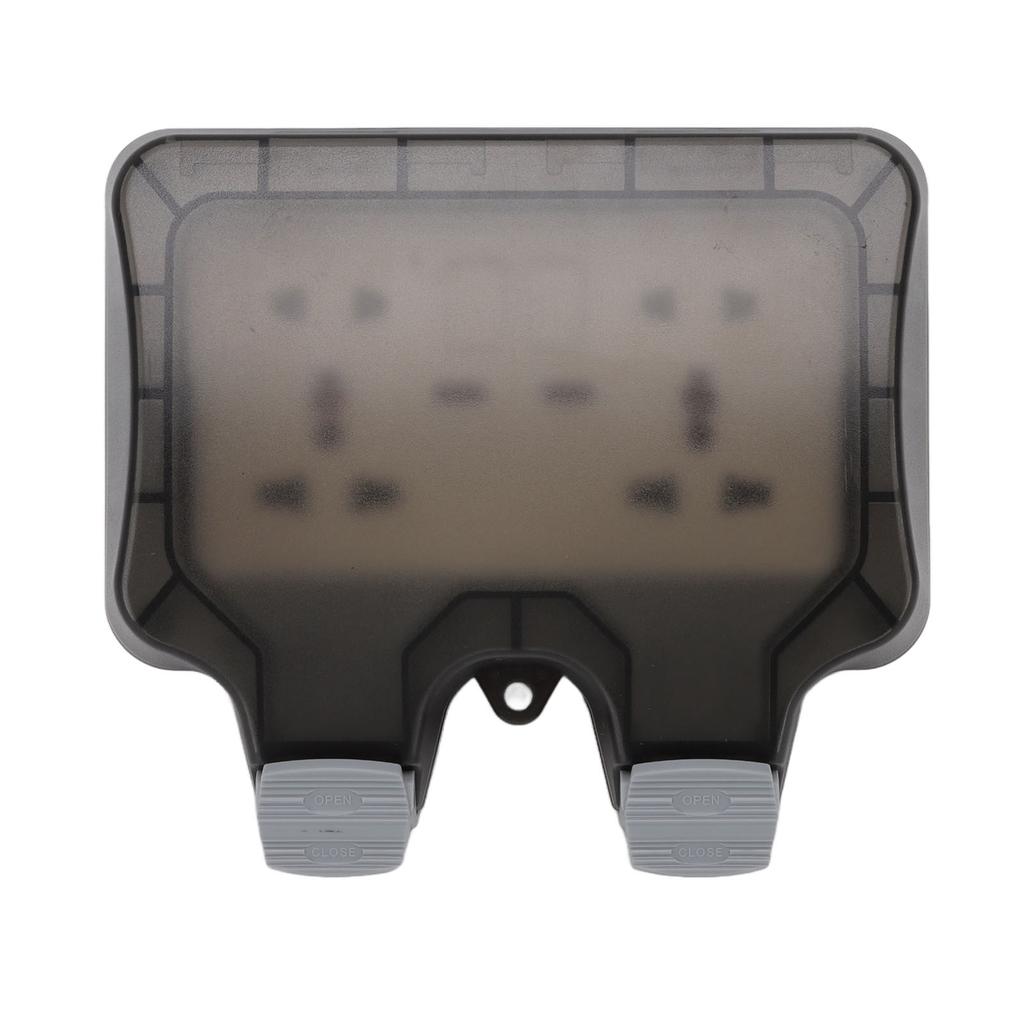 Outdoor IP66 Waterproof Socket Box 13A 16A Sand Proof Weatherproof Outdoor Switch Socket  Standard