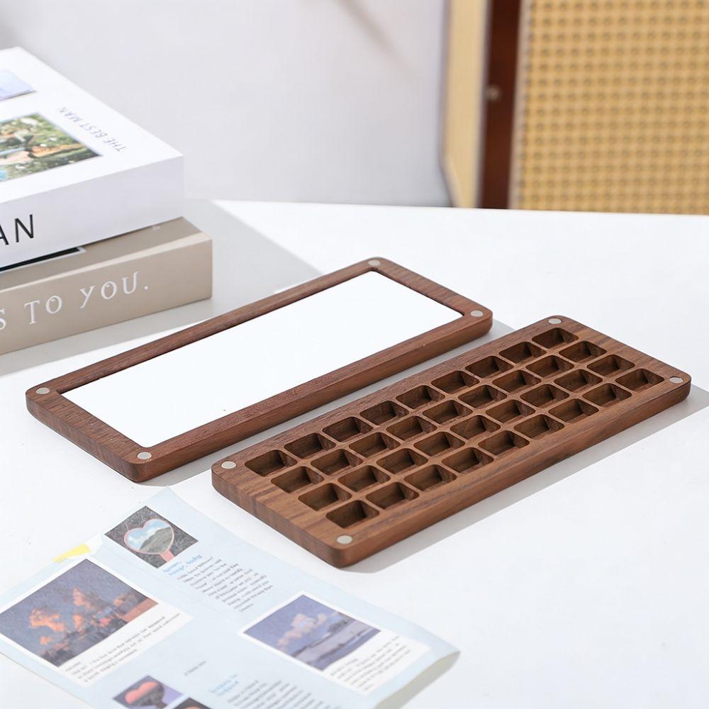 Mini Paint Box Compact Mixing Paint Tray Integrated Tray Pocket Palette  Sketch Painting