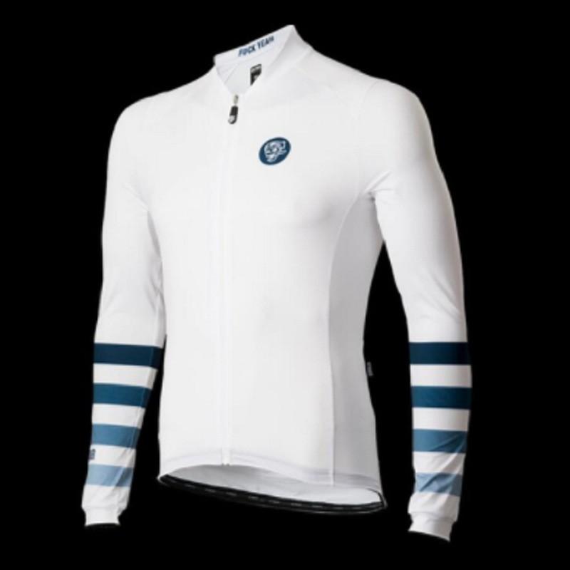 Maglia da Ciclismo a Maniche Lunghe ad Alte Prestazioni per Mountain Bike e Bici da Strada Unisex Traspirante Asciugatura Rapida Design a Strisce