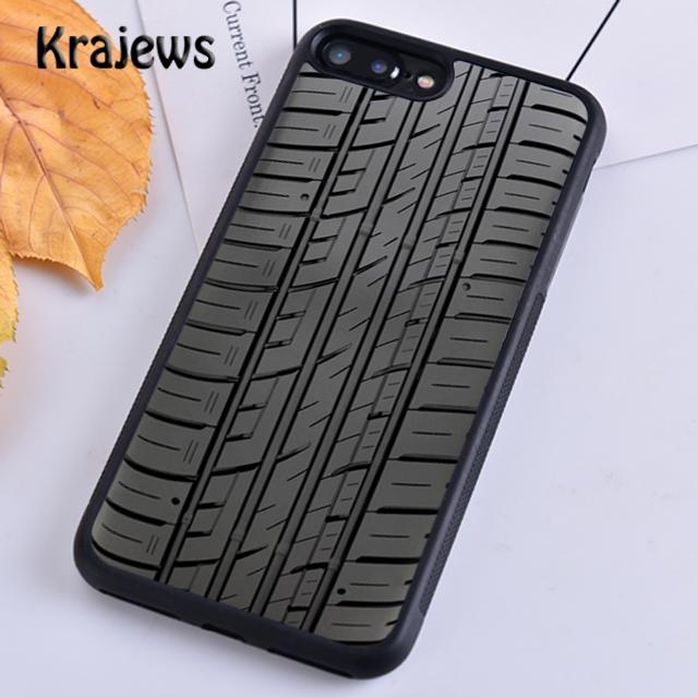 Car Tire Tyre Tread skin For iPhone 17 Air 16 Phone Case Cover 15 14 plus 12 pro max coque Shell Fundas