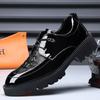 Large Size Men Breathable Height Increasing Casual Business Leather Wedding Shoes
