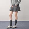Ledin Sweet Academy Style A-line Pleated JK Mini Skirt