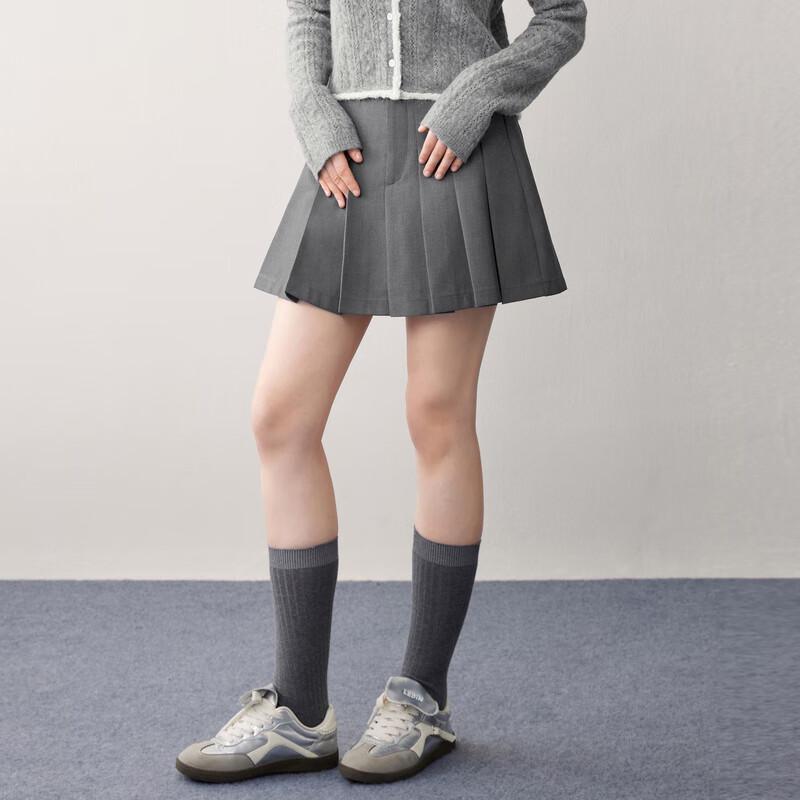 Ledin Sweet Academy Style A-line Pleated JK Mini Skirt