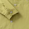 Boys' Solid-Color Stand-Up Collar Long-Sleeve Shirt for Spring and Fall