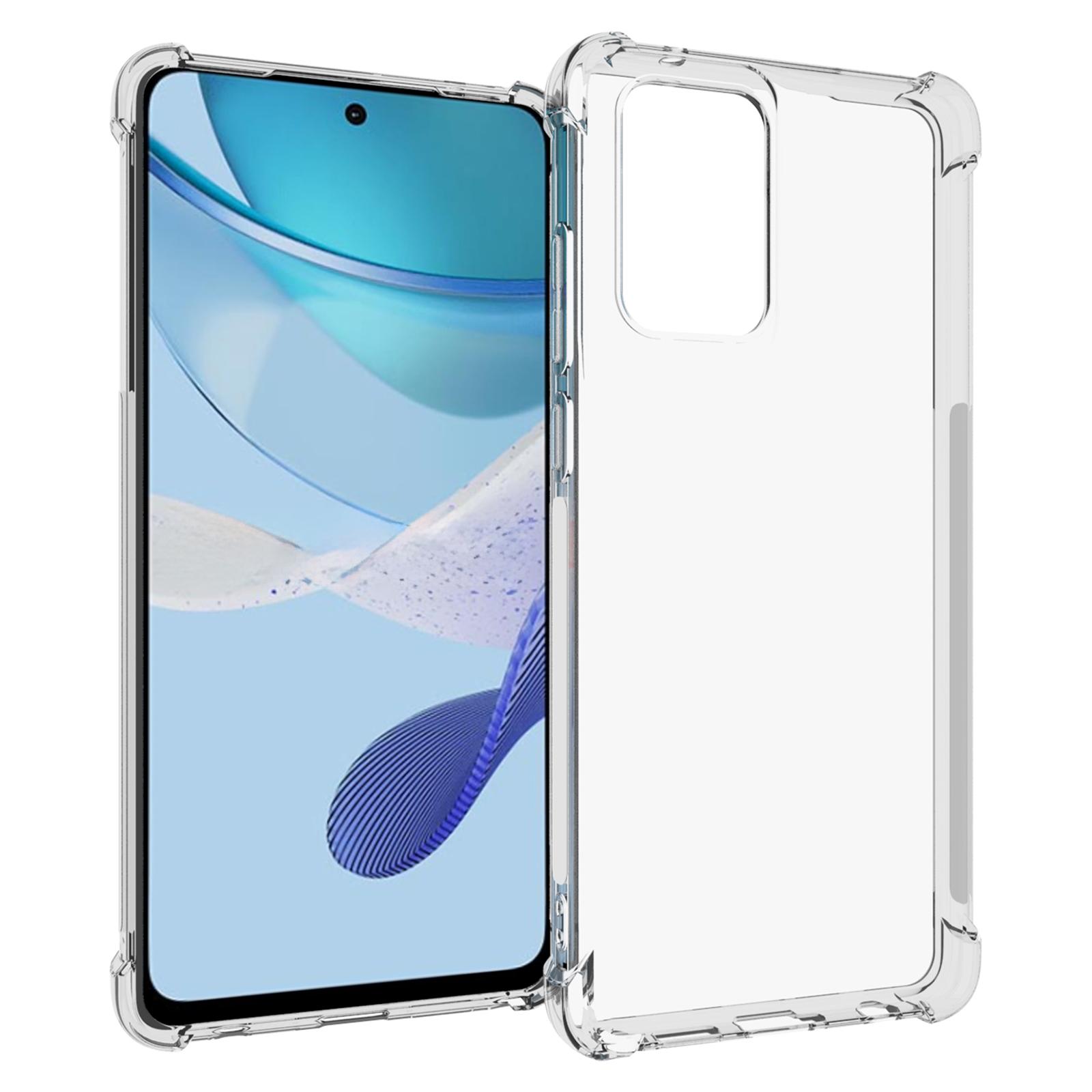 

For Motorola Moto G Stylus 5G (2024) Cell Phone Case Transparent Anti-drop Soft TPU Back Cover A