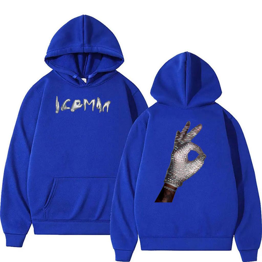 Drake ICEMAN Album 2026 Print Hoodie Unisex Hip Hop Gothic Pullover Sweatshirt Vintage Long Sleeve Oversized Hoody Streetwear
