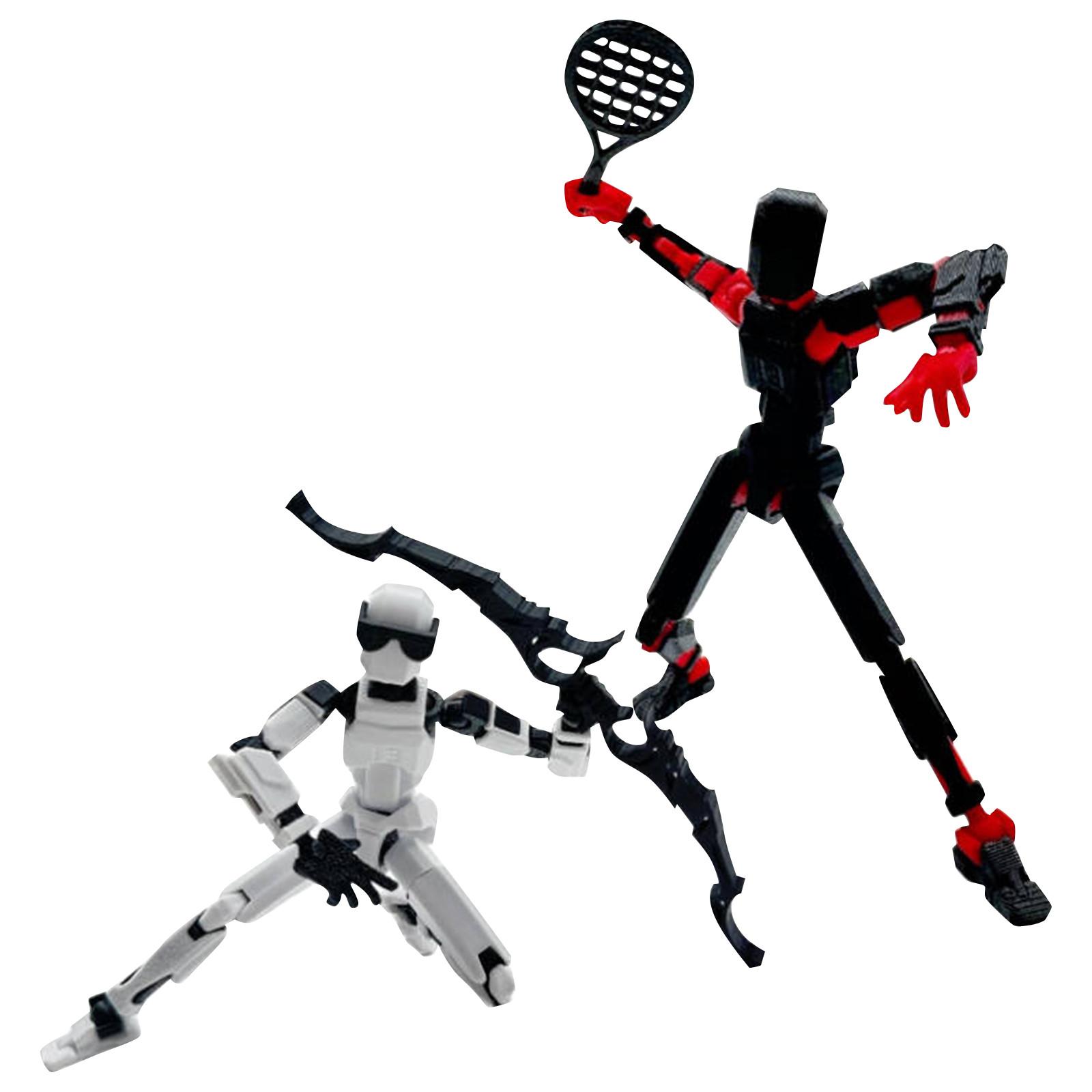 

3D-печатная подвижная игрушка, с подвижными суставами, 3D-печатная игрушка-украшение, снятие стресса, подвижная