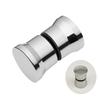 Handle HandlDoor Knob Bathroom Door Replacement Handle Chrome Plastic Handle Silver Wine Cabinet  Handle Shower Glass Door Pulls