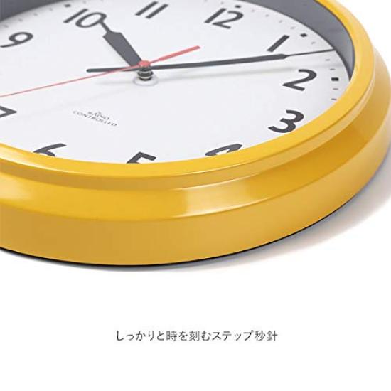 Noah Radio Analog Wall Clock Momentum Copan (Mustard Yellow)