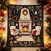 Customizable Souvenir for Birthdays Christmas DIY Coloring Blanket Adults And Kids, Color Your Own Blanket, 59" x 51" Soft Cozy Polyester Couch Cover