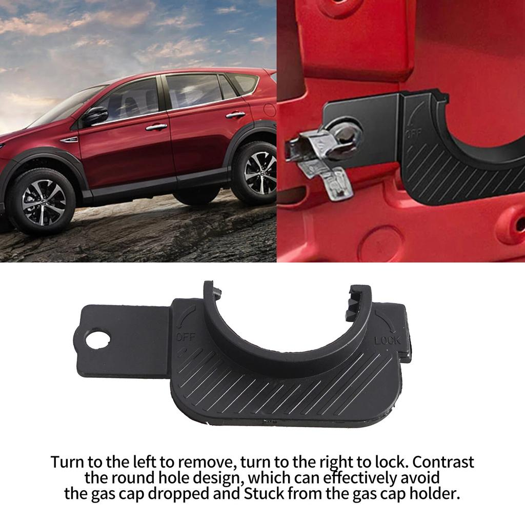 Gas Cap Holder Compatible With 2016-2022 Tacoma 3rd Gen Fuel Cap Holder Black