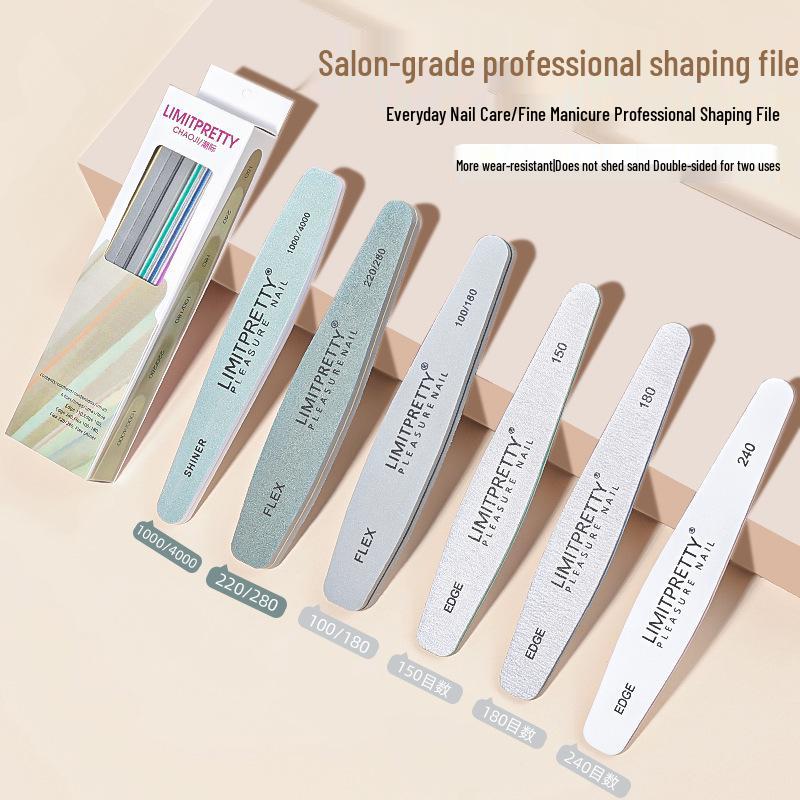 

Набор пилочек для ногтей: Полировальные и шлифовальные полоски со специальной губкой для идеального маникюра