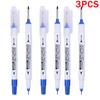1-3PCS 20mm Deep Hole Long Nib Head Markers Bathroom Woodworking Decoration Permanent Marker Pencil Tools Metal Perforating Pen
