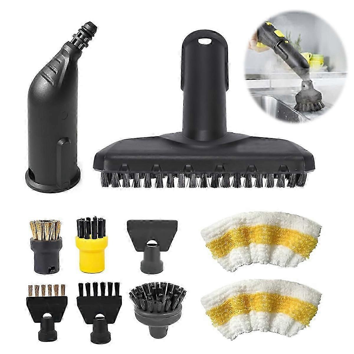 10-Piece Accessory Set for Karcher Steam