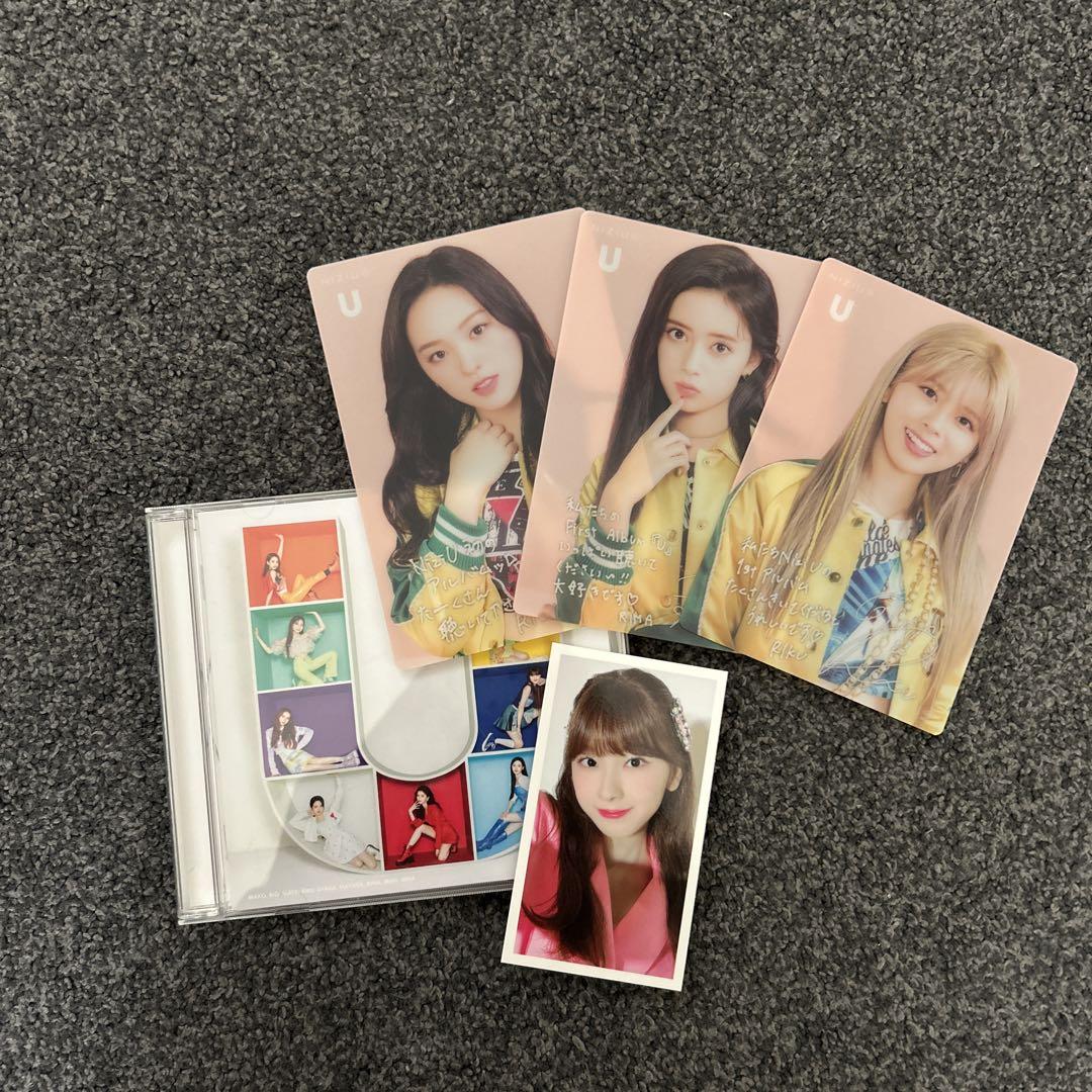 

[USED] U NiziU album Riku Rio Rima Miihi RIKU RIO RIMA