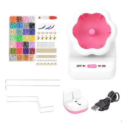 Bead Spining Beading Tools Pining Loaders for Necklaces Sewing Bracelets