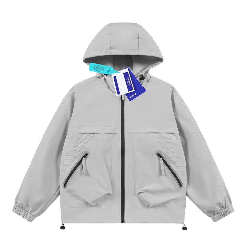 Wassup2025 New Autumn and Winter Jacket Loose Zipper Pocket Workwear Jacket Couple Outdoor Sports Top