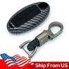 For Nissan Armada Rogue Murano Maxima INFINITI Carbon Fiber Smart Key Fob Shell