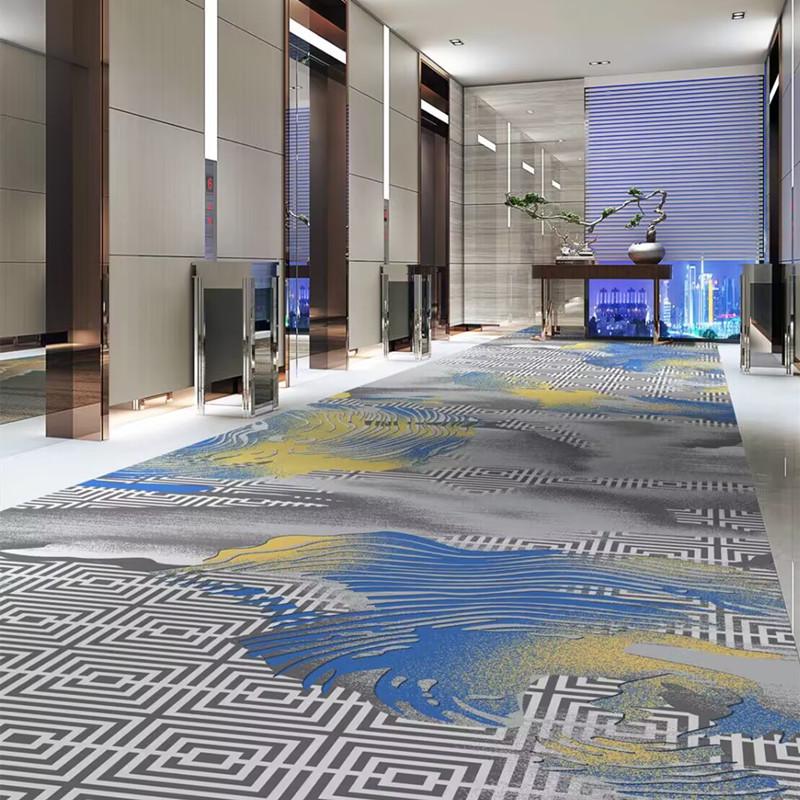 Gruby dywan ognioodporny do hoteli i klubów