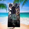 Anime Solo Leveling  Microfiber Beach Towel Absorbent Quick Dry Soft Yoga Swimming Resort Mountain Climbing Towel