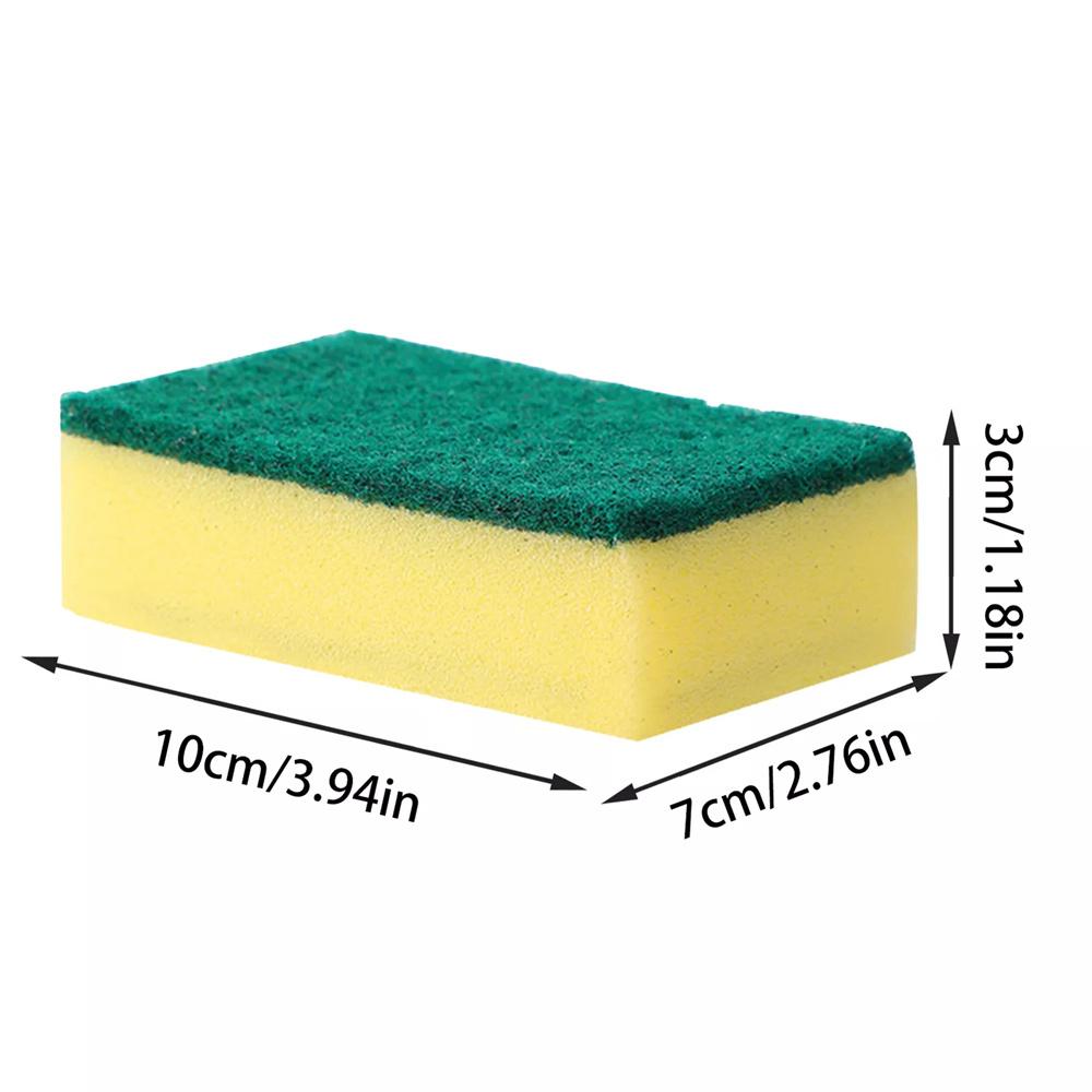 20/30PCS Dishwashing Sponge Kitchen Nano Emery Magic Clean Rub Pot Rust Focal Stains Sponge Removing Kit Cleaning Brush Sponges