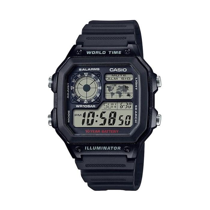 Casio Watch Casio Collection AE-1200WH-1AJH Men s Black