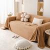 Winter Honeycomb Velvet Sofa Cover Four Seasons Universal Pure Color Full Cover Towel Sofa Cushion All Package Universal Towel