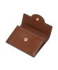Athe Vanessabruno Brown Leather Flap Card Holder Aaho6E361W2