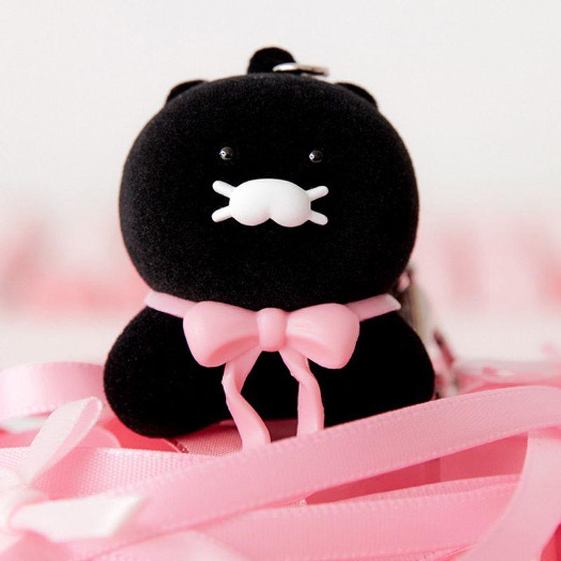 

KAKAO FRIENDS Black Chun Figure Keychain_Chunshik single type