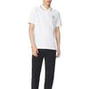 Li-Ning Polo de Color Sólido Serie Wade con Logotipo Tops para Hombre Blanco APLS091-2