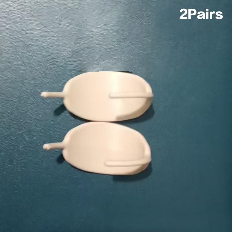 

2 пары Elf Ear Hook V-Face Носимая подставка для ушей Многоразовая сильная поддержка Фиксированные невидимые серьги Выступающая выдающаяся коррекция телесный