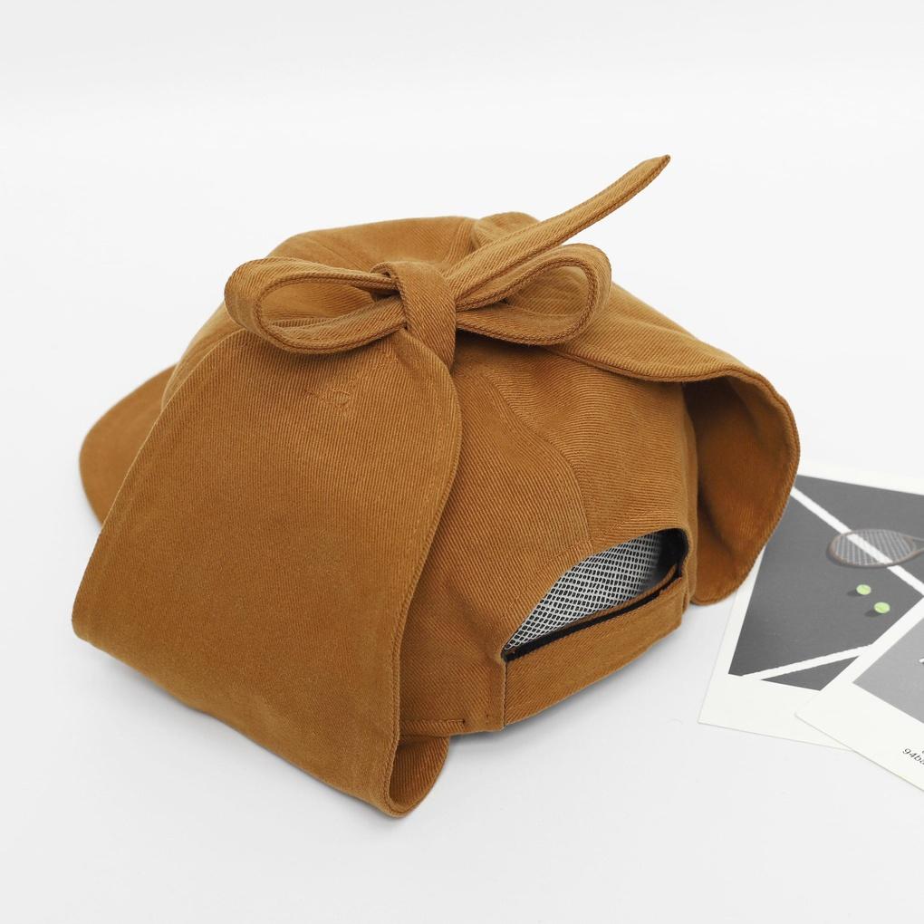 Women's Men's Couple Daily Earmuffs Chestnut Hat