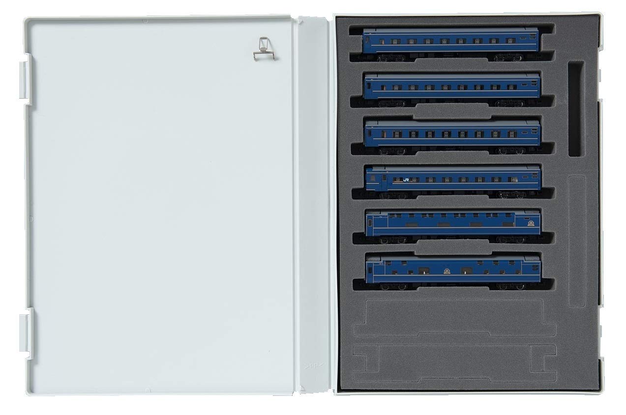 

TOMIX N Gauge 24 Series Hokutosei 1 2 Set 98677 Model Train Passenger Car 25-Type & Add-On (6 Cars)