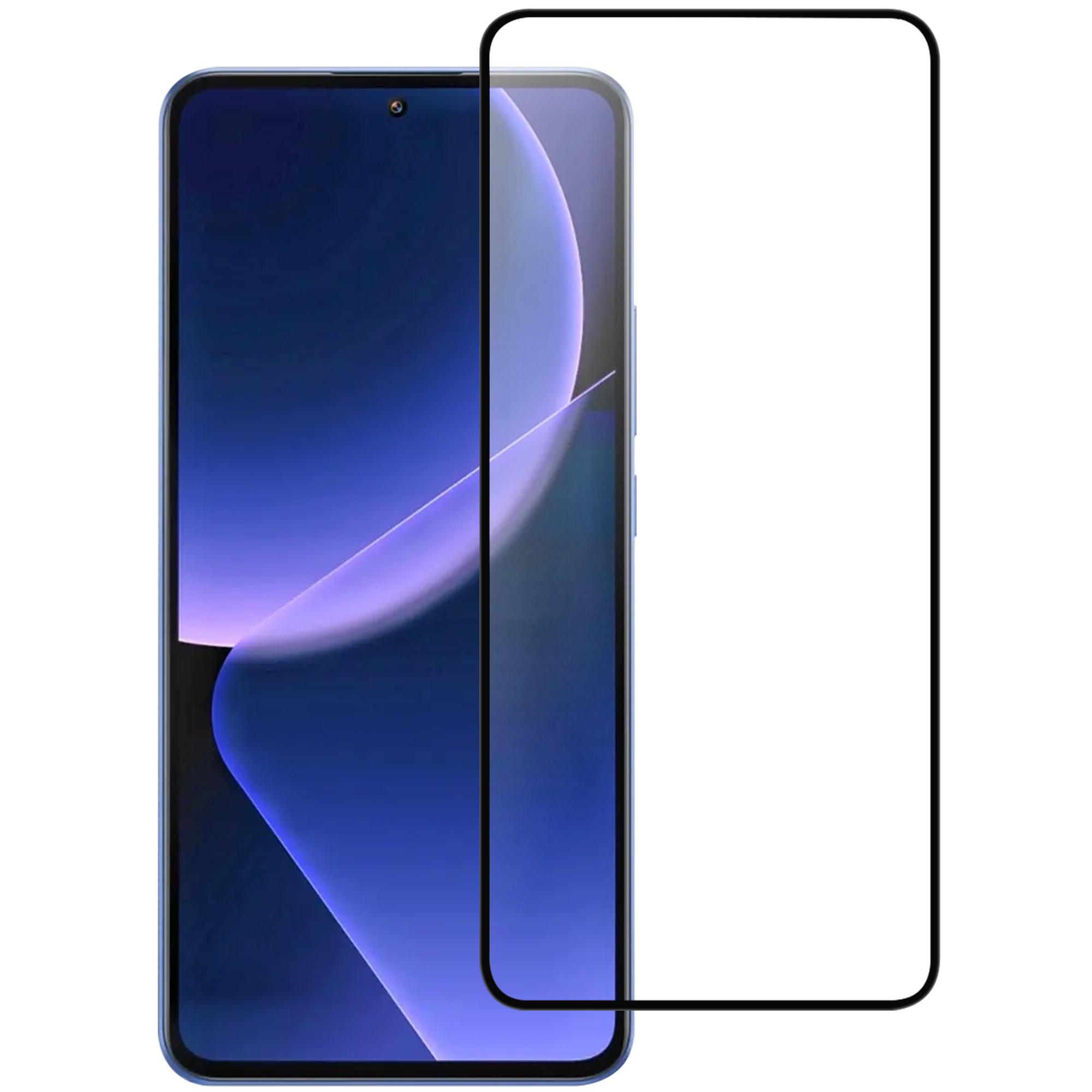 

Для Xiaomi 14T/14T Pro Захисне скло AGC Повний клей Чорна рамка Екранна плівка Type A