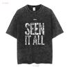 Mens Jeezy Seen It All T shirt Small Black long or short sleeves vintage Washed Versatile Slightly Stretched fashion Soft
