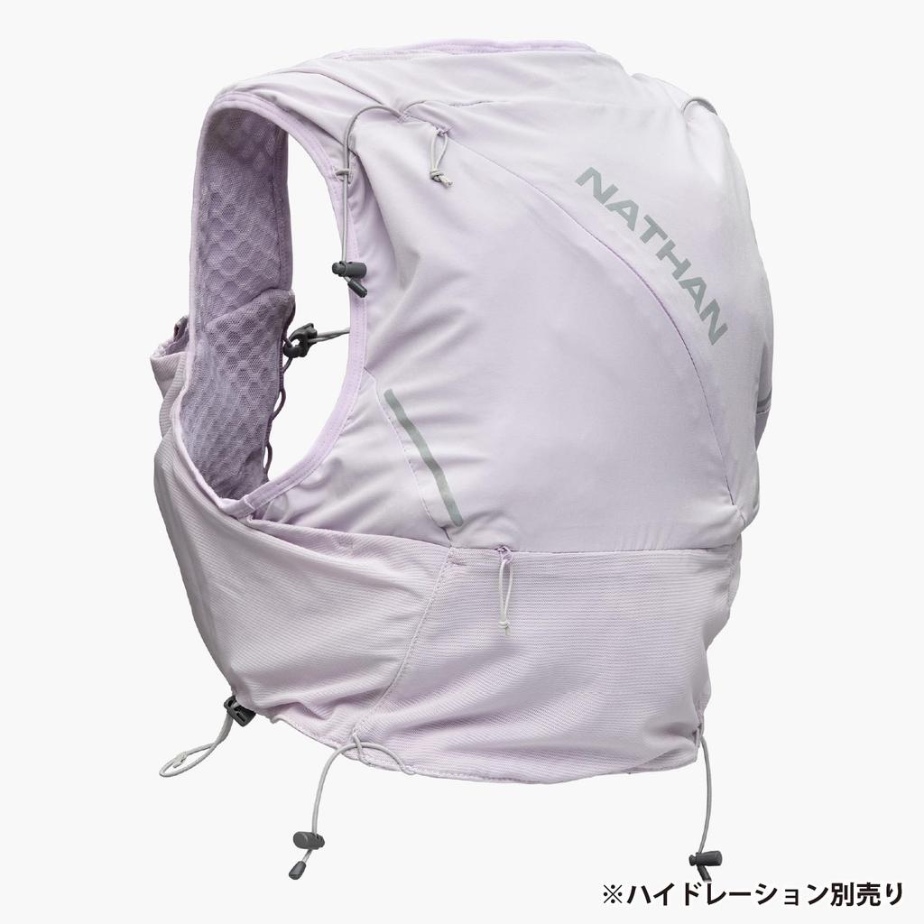 NATHAN Hydration Bag NS30670 J Women's Pinnacle Pro 12L Lilac BreezeSilver XS Trail Running