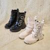 Children Casual Short Boots for Girls  Autumn Winter   Korean Style Soft Sole Non-slip Versatile Princess Shoes