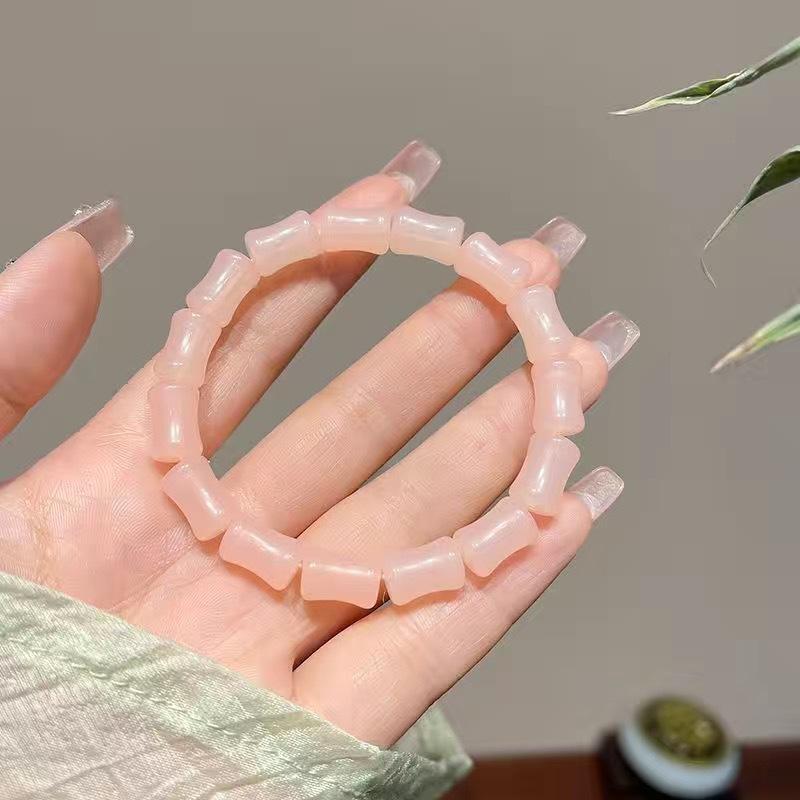 Ancient bamboo bracelet, summer national style, small and fresh couple elastic student plate play bracelet, send boyfriend and girlfriend