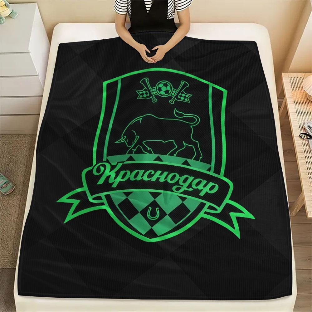 1PC FC Krasnodar Fight Blanket, High quality Comfortable for All Seasons, Home Decor, Warmth and Comfort